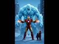 “Iron Man vs Giant Snow Monster ❄️🔥 Epic Battle in Frozen City!”