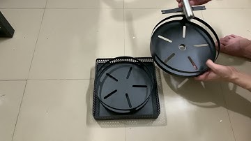 Hướng dẫn lắp đặt kệ gia vị xoay 360 độ vuông tròn 0888549217