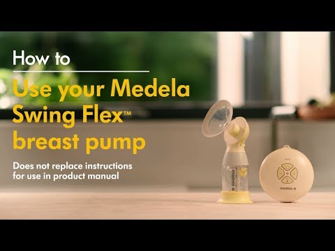 How to use Medela's Swing Flex™ single electric breast pump