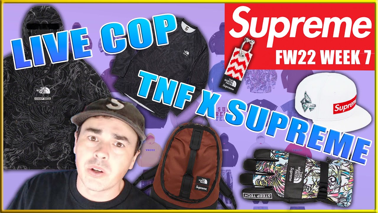 DID I COP?!? Supreme TNF Live Cop!