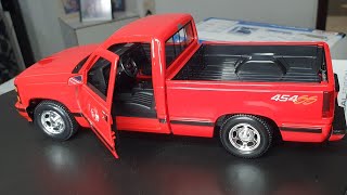 Chevrolet Picape ss 1993 em miniatura escala 1/24 Maisto