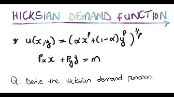 Deriving the Hicksian demand function - CES utility