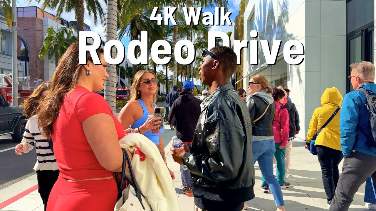 LOS ANGELES Rodeo Drive Walk ๐บ๐ธ Beverly Hills CA 4K 2024 - YouTube