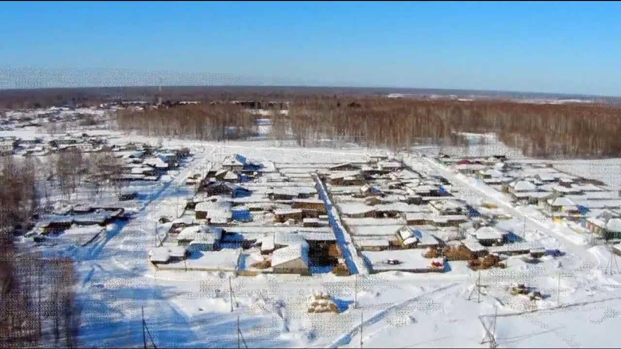 Новогодние фото деревни монастырка томск