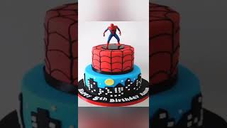 Spiderman Cake ? Designs photos Collection Video youtubeshortsshorts trendingshorts viral cake