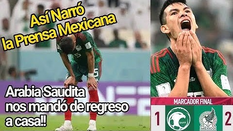 Narración triste de Periodista Mexicano • Mexico Eliminado del Mundial