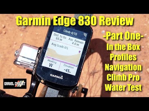 Vidéo: Garmin Edge 830 examen