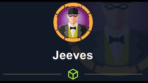 [HTB] Jeeves | Walkthrough