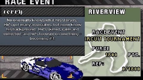 NFS Most Wanted GBA - Part 74 - Blacklist #3 - Terry