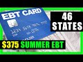 PANDEMIC EBT UPDATE: July Emergency Allotment & Payout Dates, SNAP Food Stamps, $375 Summer PEBT