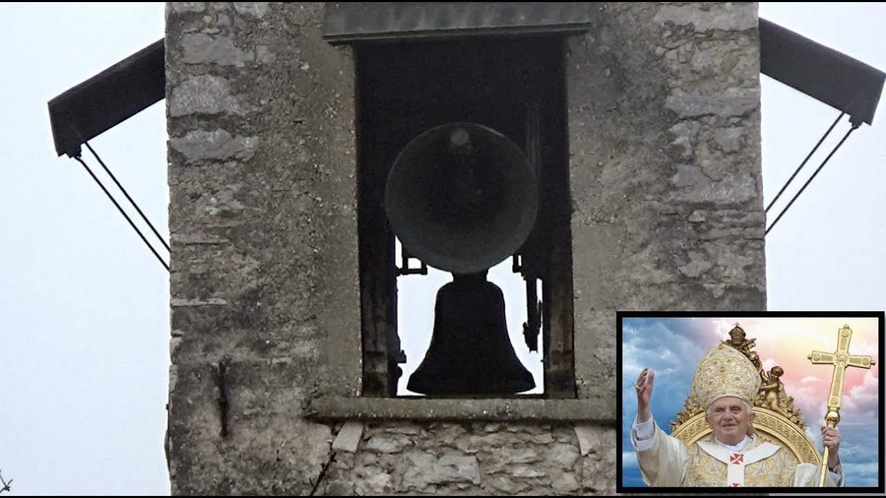 Suonata funebre per Papa Benedetto XVI - Campane della Chiesa di S. Biagio a Vigo Cavedine (TN)
