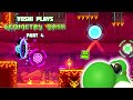 Yoshi plays  geometry dash  part 4