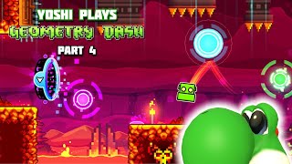 Yoshi plays  GEOMETRY DASH !!! part 4