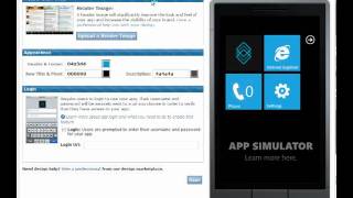 Create a WP7 App with appmakr.com