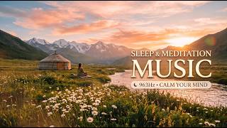 Deep Sleep in a Peaceful Mountain Valley 🏔️ Relaxing Music for Sleep, Stress Relief & Meditation