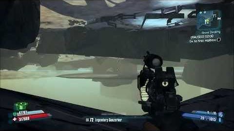 Out of map glitch on three horns divide