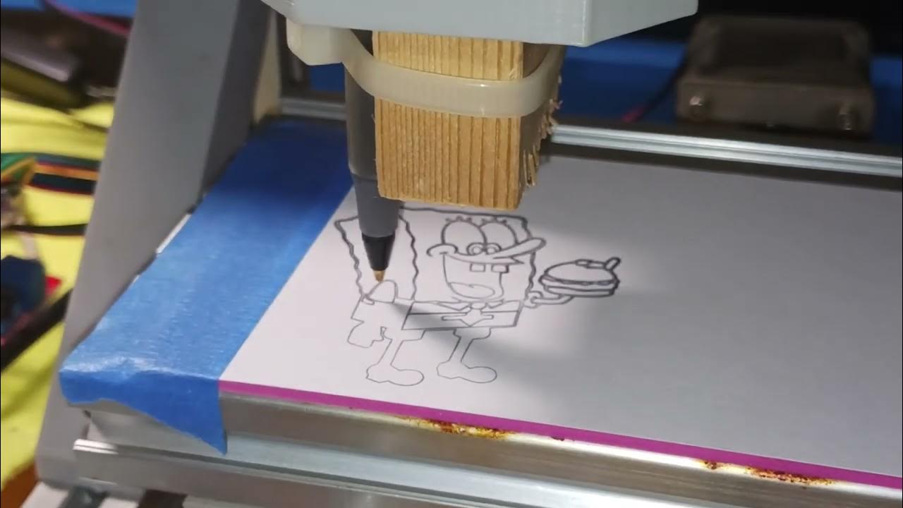 Raspberry pi 4 linuxcnc pen plotter using gpio pins youtube