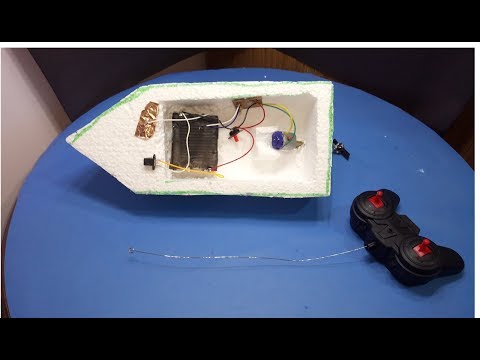 Ev Yapımı Uzaktan Kumandalı Maket Tekne: Ev yapımı tekne nasıl yapılır? homemade RC boat