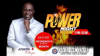 2nd Power Night In May- WITH PRO. JOSEPH OLANIYAN