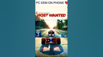 PC Gem on Phone - Need for Speed Most Wanted 2012 in Winlator Frost Final V4.1