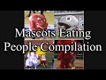 Mascots Eating People Compilation