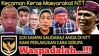 GERAM...!!! WARGA NTT MENGAMUK KETIKA ADA AKSI INTIMIDASI KEPADA UMAT KRISTEN KATOLIK DI TANGSEL