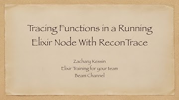 Tracing is a super power in Elixir