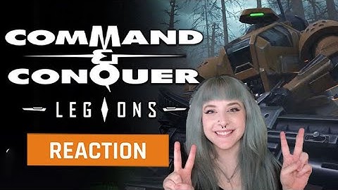 My reaction to the Command and Conquer Legions Official Reveal Trailer | GAMEDAME REACTS