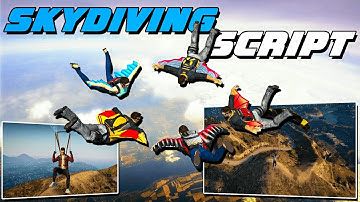 Free New Skydiving Script | FiveM Skydiving Script | QBCore/ESX | FiveM Tutorial #150