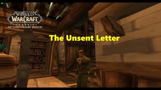 World of Warcraft. Quests - The Unsent Letter