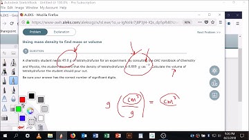 Using mass density to find mass or volume