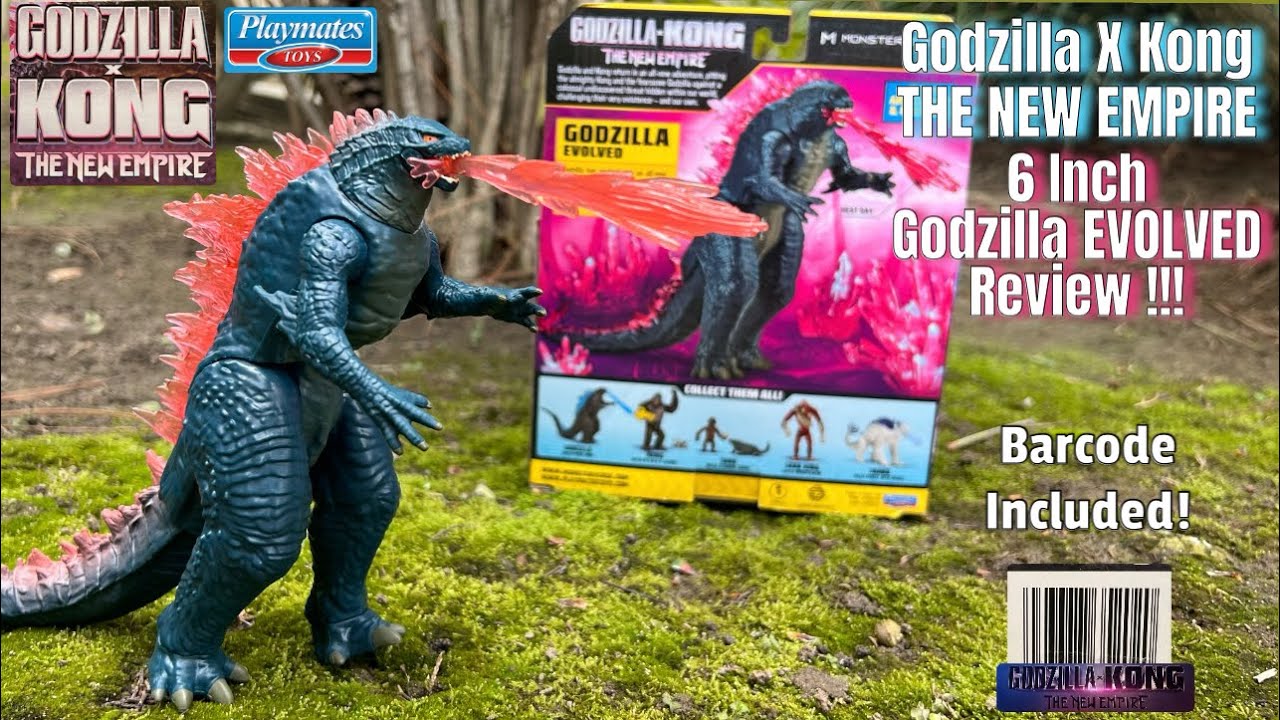 Godzilla X Kong THE NEW EMPIRE 6 Inch Godzilla EVOLVED Review