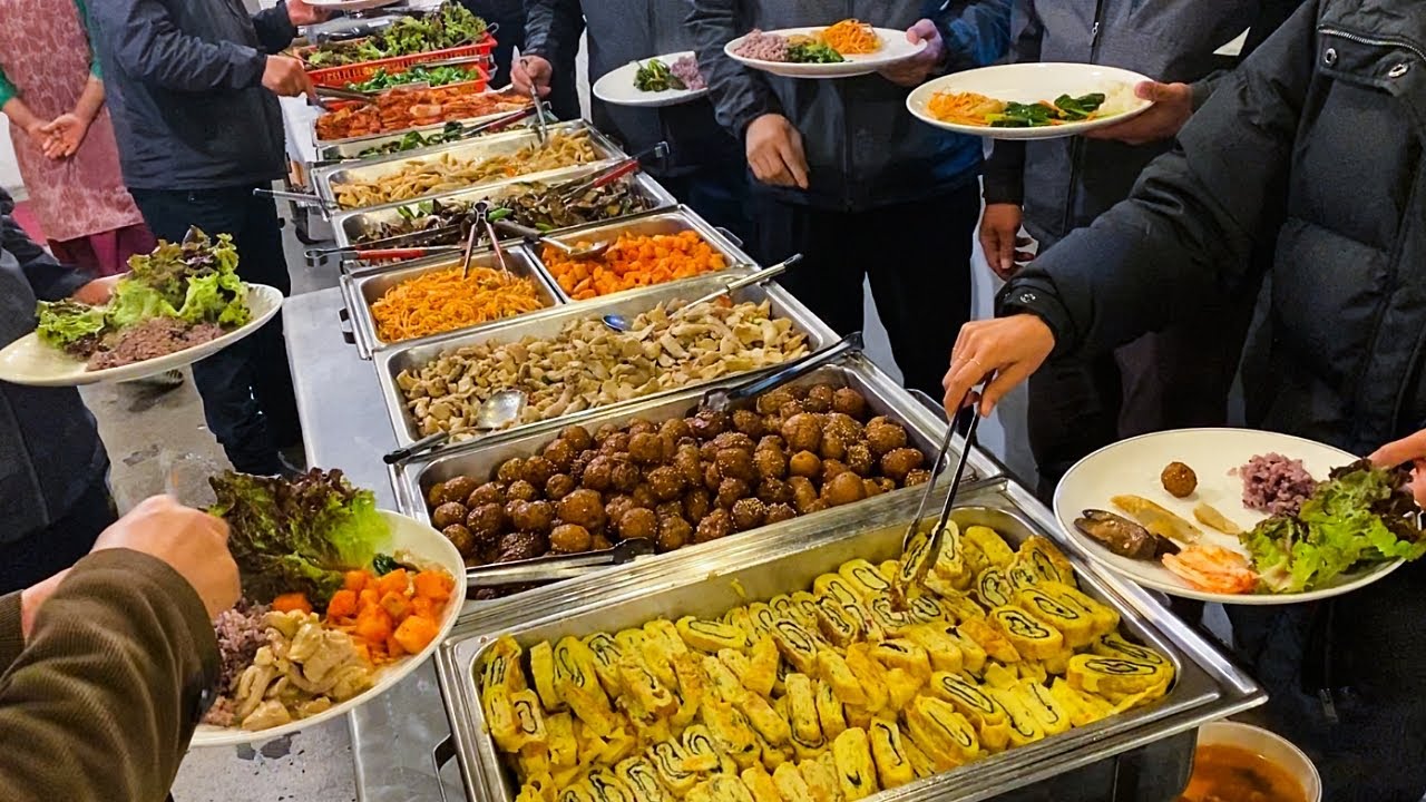 땅파서 장사하는 4500원 뷔페 이모님, 놀랍도록 싸고 잘 나오는 곳 Buffet / Korean street food