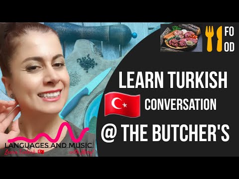 Учите разговорный турецкий | У мясника: беседы по магазинам по-турецки. Торговые диалоги