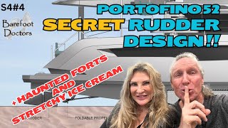 S4#4.  Portofino 52 Secret Rudder Design.... Haunted Forts and Stretchy Ice cream in Turkey! by Barefoot Doctors Sailing 5,859 views 1 month ago 25 minutes