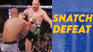 "SNATCHING DEFEAT from the Jaws of Victory" Moments in UFC/MMA (FUMBLED THE BAG)