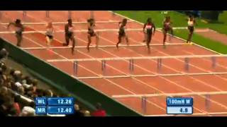 Women's 100mh - Athletissima Lausanne 2013