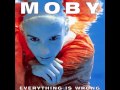 Moby  god moving over the face of the waters