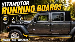Jeep Gladiator Running Boards Step Install