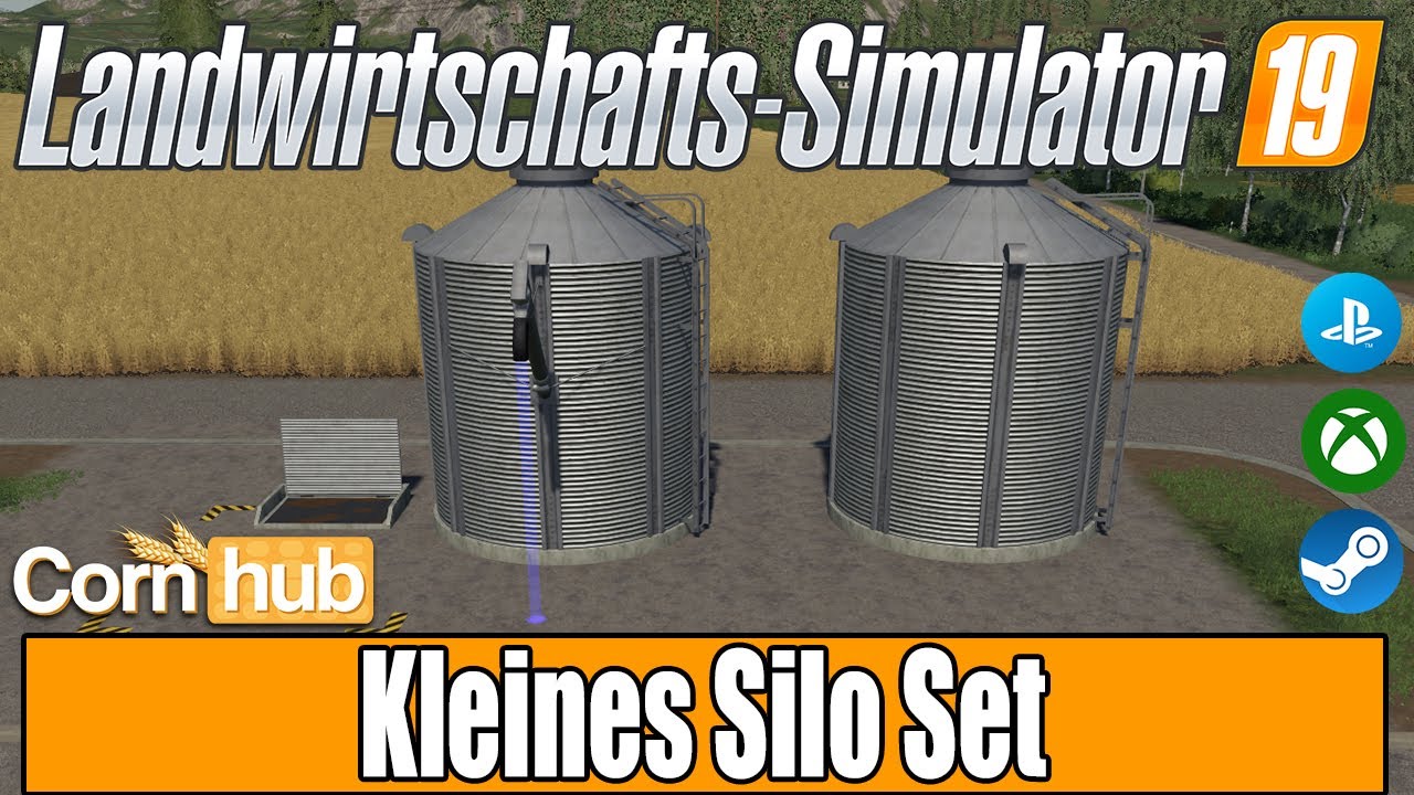 LS19 Modvorstellung - Kleines Silo Set - LS19 Mods