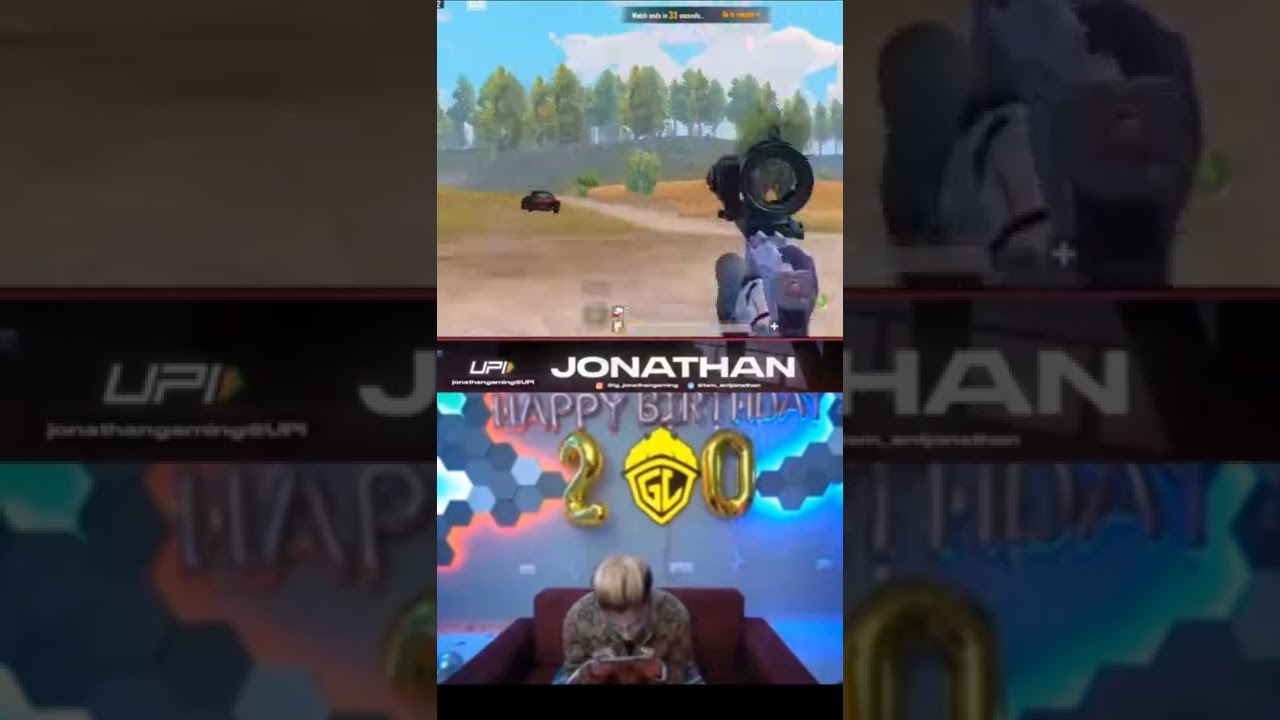 @JONATHAN GAMING Using Groza+Full 6x😱😲