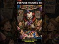 NEVER TRUST A SMILING CLOWN… #horror #creepy #mystery #scarystories