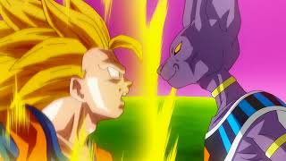 SSJ3 Goku Vs Beerus | DBZ Battle Of Gods