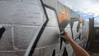 Chrome graffiti piece at Oldogs headquarters by Dirty Hands Boy 983 views 2 years ago 8 minutes, 12 seconds