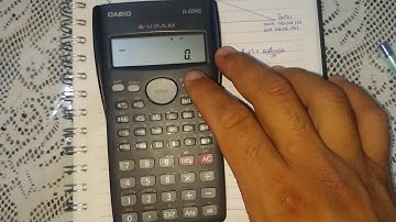Calculadora casio FX82ms calcular distancia entre dois pontos de coordenada#Aula-65
