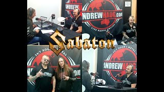 SABATON Interview Joakim Brodén Good Things Festival December 2 2022