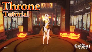 Throne | Serenitea Pot [Genshin Impact]