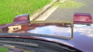 Honda Prelude with winking headlights