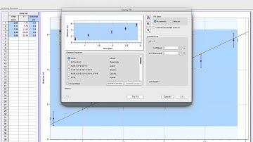 Best Fit Line for IB with Logger Pro