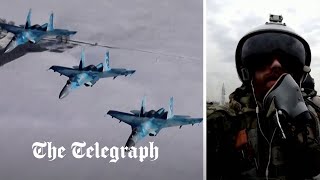 video: Zelensky pays tribute after ace pilot ‘Ghost of Kyiv’ killed